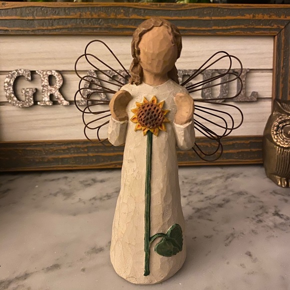 Willow tree Angel of summer figurative sculpture